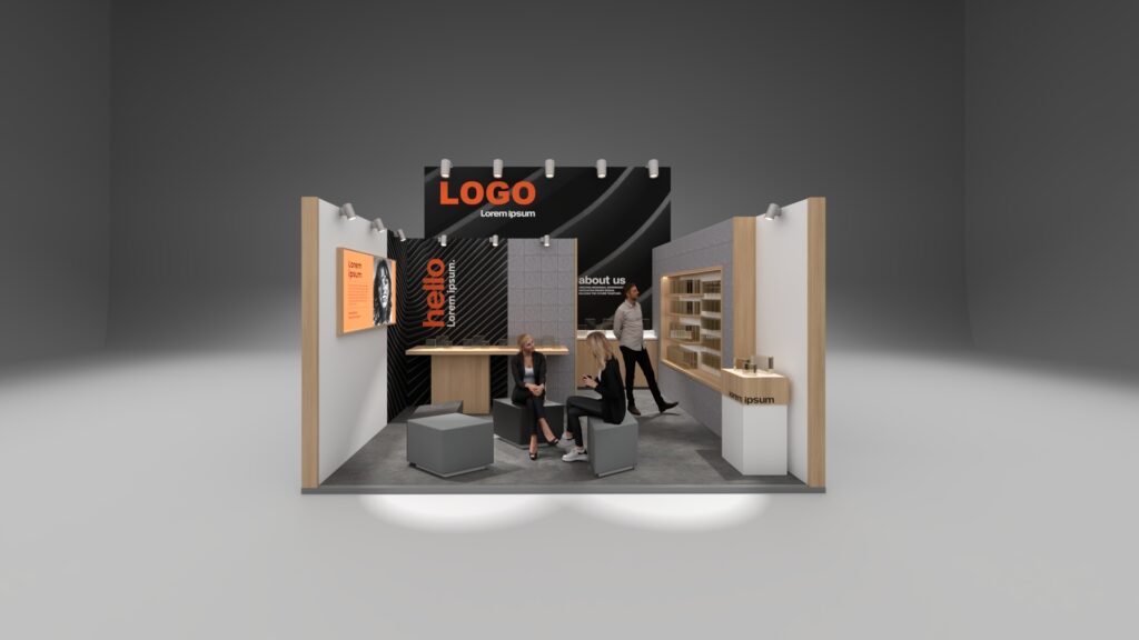 Stoisko 18 m²